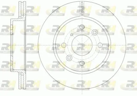 Тормозной диск ROADHOUSE 652310