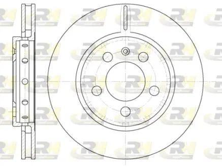 Тормозной диск ROADHOUSE 664610