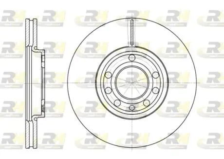 Тормозной диск ROADHOUSE 668910