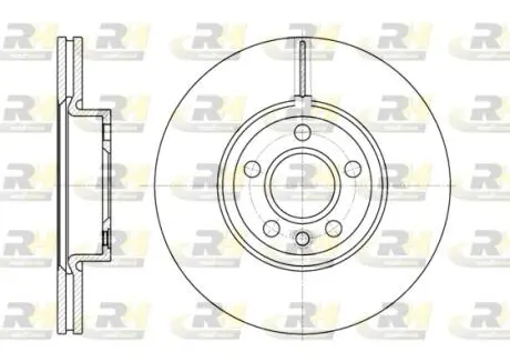 Тормозной диск ROADHOUSE 672810