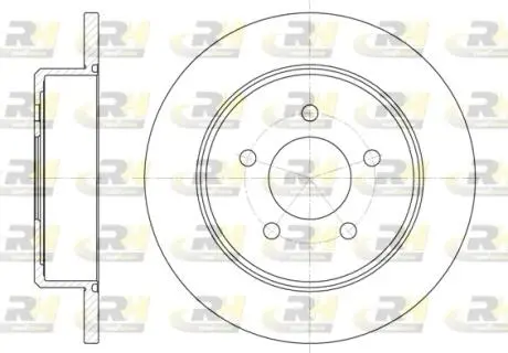 Тормозной диск ROADHOUSE 6746.00