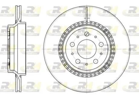 Тормозной диск ROADHOUSE 677710