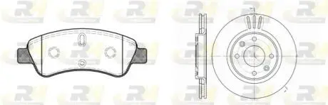 Гальмівний комплект ROADHOUSE 8840.00