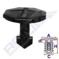 Пістон автомобільний ROMIX RX C60536