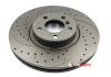 Тормозной диск передний графитовый высокоуглеродистый BMW X5, X6 [348X62] ROTINGER RT 21137HP-GL/T5 (фото 1)