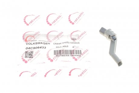 Датчик положення колінвалу VW Caddy/Golf/Passat 1.0-1.6 11- (всередині OE VAG) ROTWEISS 04C906433