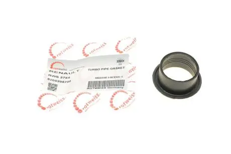 Прокладка патрубка интеркулера уплотнительная Renault Megane 1.5dCi 03- ROTWEISS RWS2784