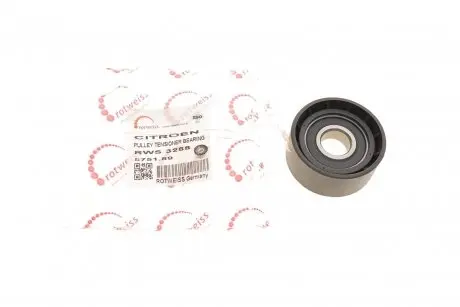 Ролик генератора Citroen Berlingo/Peugeot Partner 1.6HDi 06- (натяжний) (54x26х17) ROTWEISS RWS3288