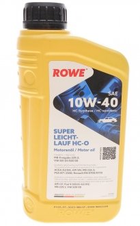 Моторное масло 10W-40 HIGHTEC SUPER LEICHTLAUF HC-O (1L) ROWE 20058-0010-99