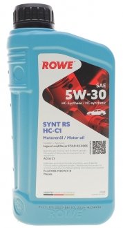 Масло моторное 5W-30 HIGHTEC SYNT RS HC-C1 (Ford WSS-M2C934-B/Mazda) 1L ROWE 20109-0010-99