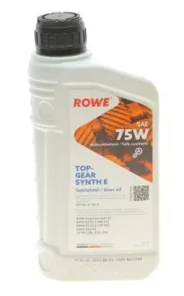 Масло трансмиссионное 75W HIGHTEC TOPGEAR SYNTH E (1L) (Hypoidachsöl G1/83 22 2 295 532/83 22 2 239 982/MAN 342 M2) ROWE 25027-0010-99