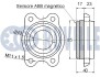 AUDI Подшипник ступицы (к-кт) А6 04- RUVILLE 221197 (фото 2)