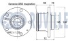 FIAT Ступица задн. с датчиком ABS Doblo 10- (120мм) RUVILLE 221561 (фото 2)