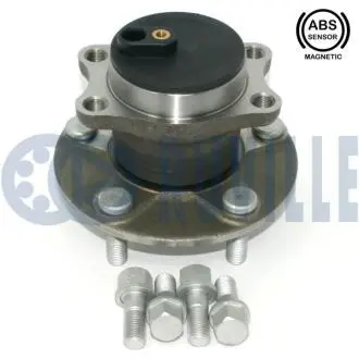 MITSUBISHI Комплект задн. ступицы колеса c ABS Outlander,Lancer 08- RUVILLE 221686