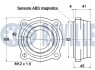 BMW Подшипник ступицы с датчиком ABS X3/F25, X4/F26 RUVILLE 221732 (фото 2)