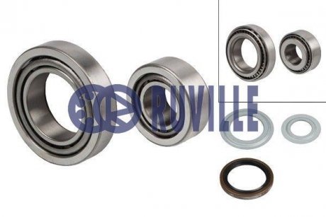 Підшипник маточини передньої VW LT28-55 96-06; MERCEDES-BENZ Sprinter 907-910 18- RUVILLE 4076