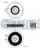 AUDI Шкив к/вала A4/A6,Touareg,Q7 2.7/3.0TDI 02- RUVILLE 520068 (059105251AA, 059105251AF, 059105251AG) (фото 2)