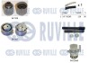 RUVILLE VW Рем.к-кт ГРМ с помпой воды T5 1.9TDI, Touran -10, Polo 01- 5500612