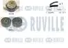 RENAULT К-кт. ГРМ (ремень+ 2 ролика) LAGUNA I 2.2 dT 96- RUVILLE 550100 (7700100119, 7700857879, 7700862615) (фото 1)