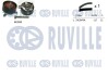 RUVILLE FORD Ремень ГРМ + ролик натяжителя Fiesta, Focus 02- 550304