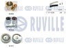 RUVILLE К-кт ГРМ (рем.+3 ролика +крепл.) Golf,Passat,Audi A4,Skoda 550319