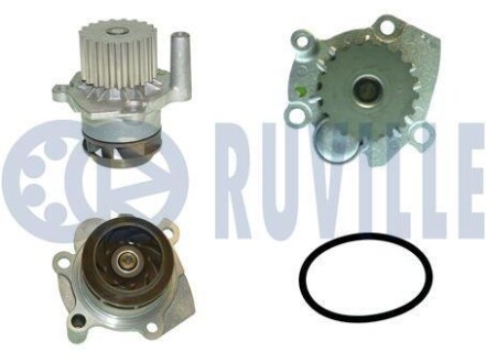 VW Помпа воды Audi A2/3, Golf V, Caddy III, Passat, Skoda Octavia, Touran, T5 1.9TDI RUVILLE 561354A (фото 1)