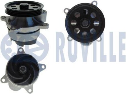 FORD Помпа воды GALAXY 2.0 18-, S-MAX 2.0 18-, TOURNEO CUSTOM V362 2.0 15-, TRANSIT V363 2.0 16- RUVILLE 561715