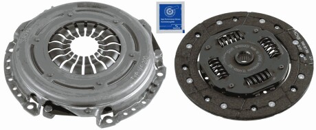 Комплект сцепления ford fiesta/b-max "1,25-1,4 "08>> SACHS 3000951080