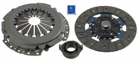 Комплект сцепления mazda 626 "1,8-2,0 "88-02 SACHS 3000951272 (фото 1)