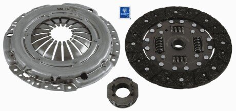 Сцепление VW GOLF III, TRANSPORTER IV 16-1.8-1.9TD-2.0 86-03 (стар. номер3000 208 002) SACHS 3000 951 689