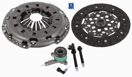 Комплект зчеплення FIAT/NISSAN/OPEL/RENAULT Talento/NV300/VivaroB/Trafic3 "1,6D "14>> SACHS 3000990615 (фото 1)