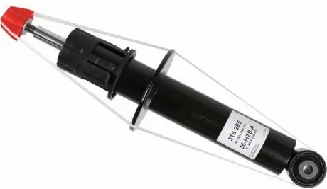 Амортизатор газомасляный SACHS 316 285