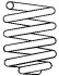 VW Пружина передняя L=340mm Audi A3,Skoda Octavia II 14.1,6 SACHS 997 611 (фото 2)