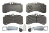 Комплект тормозных накладок, haldex 22,5 145916174801 - axle b9-22s01 brake sbs2220 k0 SAF 3057000600 (фото 1)