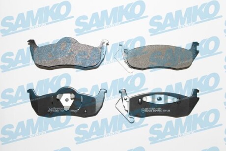 Колодки гальмівні SAMKO 5SP1405