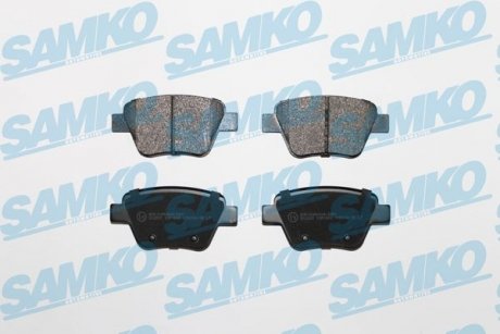 Колодки задние SAMKO 5SP1608 (фото 1)