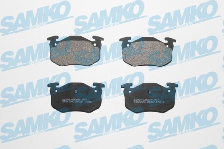 Колодки гальмівні SAMKO 5SP307 (фото 1)