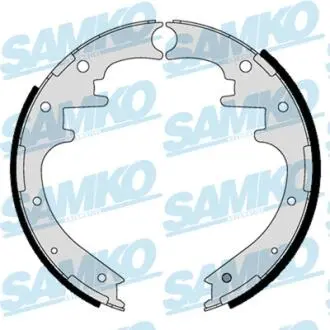 Колодки тормозные барабанные SAMKO 81125