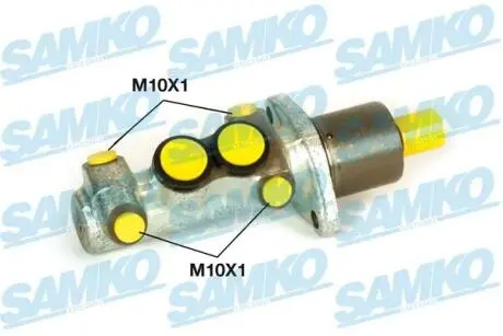 Циліндр гальмівний головний SAMKO P16134