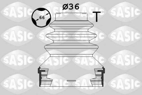 Комплект пильовиків гумових SASIC 1900036