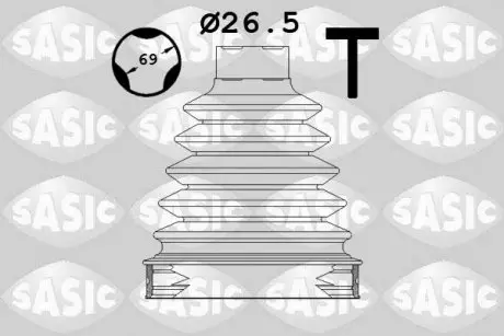 Пыльник ШРУСа SASIC 1904017