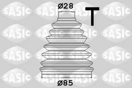 Пыльник ШРУСа SASIC 1904040