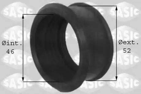 Патрубок турбины, 1.6hdi, expert 07- SASIC 3330009