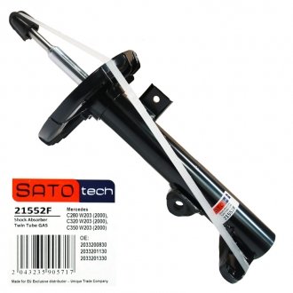SATO Амортизатор MB W203 00- газ Sato Tech 21552F