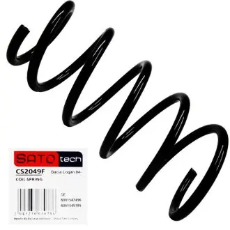 Пружина Dacia Logan 04- Sato Tech CS2049F