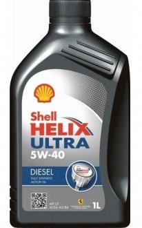 Моторне масло Helix Ultra Diesel 5W-40 (1L) SHELL 001702 (фото 1)