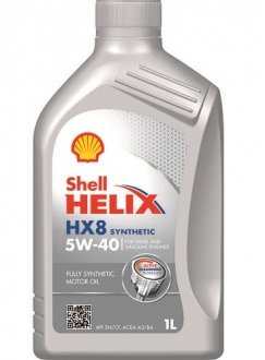 Моторное масло Helix HX8 Synthetic 5W-40 (1L) SHELL 002664