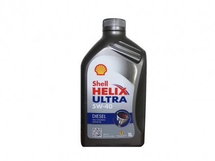 Олива двигуна 1L Helix Ultra Diesel 5W-40 (API CF ACEA A3/B3/B4 BMW LL-01MB 229.5/226.5 VW 505 00 RN0710 FIAT 955535-Z2) SHELL 550046644