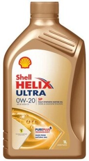 1л Масло Helix Ultra SP 0W-20 (API SP, АСЕА C5) SHELL 550063070