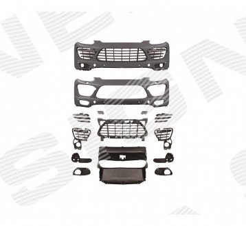 БАМПЕР ПЕРЕДНИЙ Signeda PPH04006SET